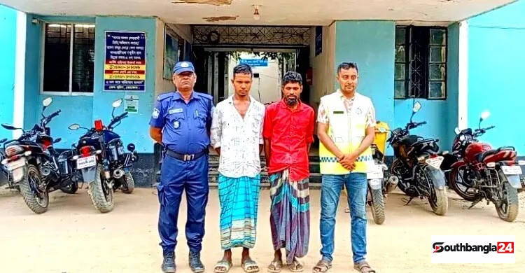 সীমান্তে পুলিশের অভিযান, ১২ গরুসহ আটক দুই