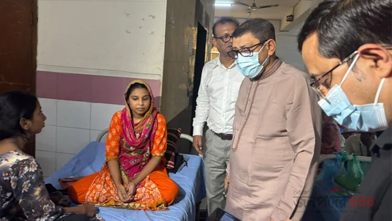 মুগদা হাসপাতাল পরিদর্শনে স্বাস্থ্যমন্ত্রী